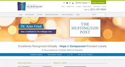 Desktop Screenshot of ana-neurosurgery.com